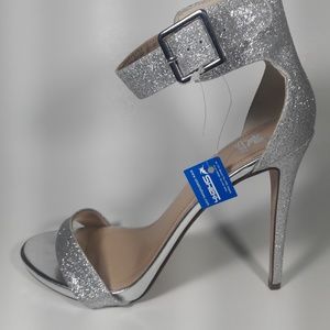 NWT Shiekh Glitter Heels Sz 10